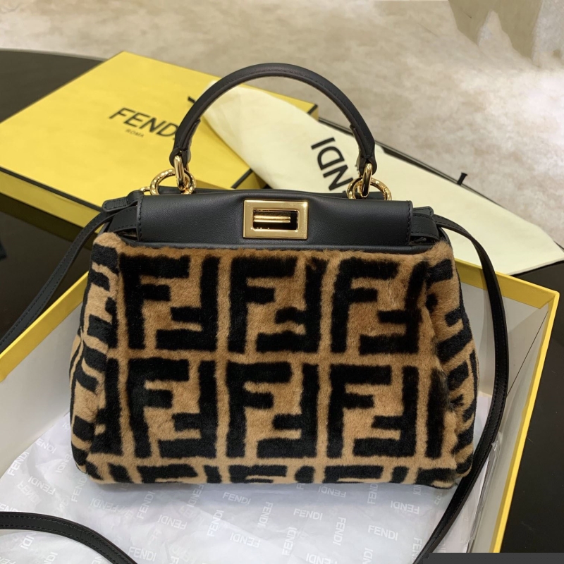 F**di top handle bags